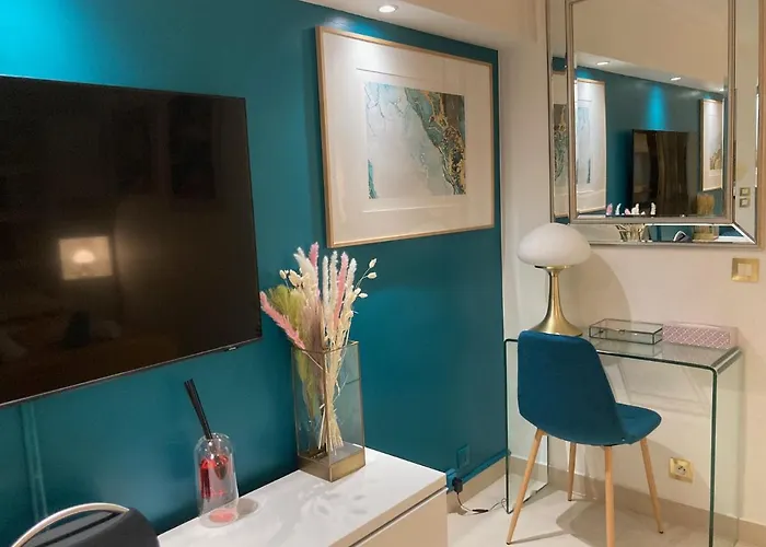 Apartment De Standing Le Velvet Bay Climatise En Bord De Antibes